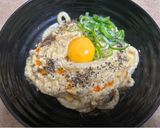 中華風カルボナーラうどん作り方7写真