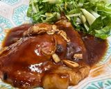 柔らか‼️トンテキ⭐︎はちみつ&にんにく作り方9写真
