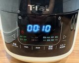 ティファール電気圧力鍋で栗を蒸す作り方3写真