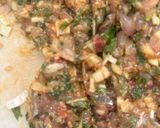 薬味たっぷりの鯵なめろう😋作り方4写真