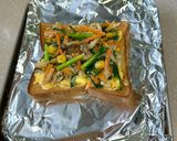 野菜ときのこの具沢山トースト作り方2写真