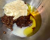 セロリの葉と酢大豆のサラダ作り方4写真