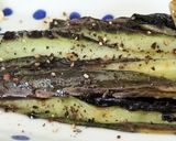 苦味★ラディッキオのマヨガーリック焼き作り方4写真