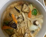 肉無チクワ洋風梅クリーム味野菜炒め作り方18写真