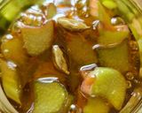 Rhubarb+Cardamom蜂蜜漬け作り方4写真