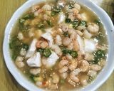 豆腐のえびあんかけ生姜風味作り方7写真