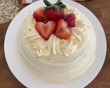 簡単♡いちごのクリスマスドームケーキ作り方21写真