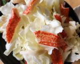 カニかま☆サラダ☆胃に優しい☆キャベツ作り方1写真