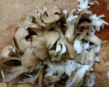 白滝と 白菜 鶏ささみ きのこの 和風煮作り方1写真