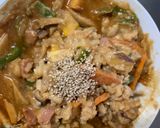 お一人様野菜たっぷり上海風焼きそば味炒飯作り方21写真