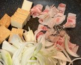豚丼風⭐︎厚揚げでかさ増し豚バラ炒め作り方2写真
