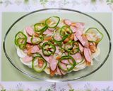 子供が喜ぶ！簡単昼食夕飯レンジでナポリタンうどん作り方7写真