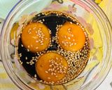 味付け卵の黄身作り方1写真