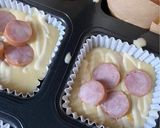 ボウルひとつで！ウインナーコーンマフィン作り方4写真
