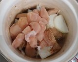 我が家の親子丼作り方1写真