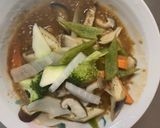 簡単オイ梅クリーム味青椒肉絲風作り方14写真
