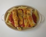 チキンパルメザンパスタ作り方9写真