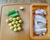 生栗むしチキン作り方1写真