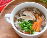 春雨入り★簡単中華スープ作り方7写真