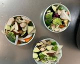 肉無豆腐簡単シーフードプルコギ味野菜炒め作り方11写真