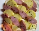朝食ランチに★ジャーマンポテトトースト作り方5写真