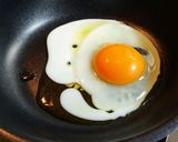 目玉焼きは『ポン酢派』になっていました　作り方2写真