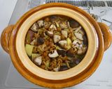 さつまいもときのこの炊き込みご飯作り方8写真