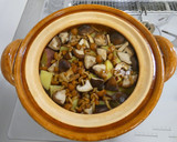 さつまいもときのこの炊き込みご飯作り方8写真