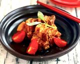 圧力鍋★豚バラ肉と長葱で簡単!豚の角煮作り方5写真