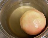 桃ゼリー★桃のコンポート作り方1写真
