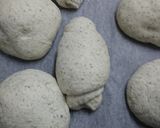 強力粉と米粉のヨモギアンパン作り方11写真