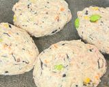 餡かけ(^^)v具だくさん豆腐ハンバーグ作り方3写真