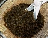 ふわふわもずくの天ぷら/オポベジタリアン作り方1写真