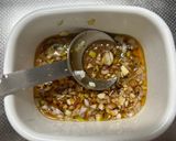 レンジで簡単！豆苗の豚肉巻き香味ソース作り方2写真