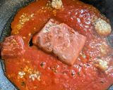 トマトソースパスタ作り方2写真