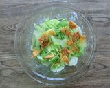【副菜】カリカリチーズのサラダ作り方5写真