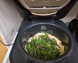 わらびの炊き込みご飯作り方8写真