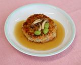 ヘルシー和風ハンバーグ作り方8写真
