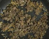 食欲そそる♡牛ごぼうの生姜チャーハン作り方4写真