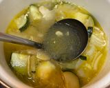 【ワンパン】ゴロゴロ野菜のコンソメスープ作り方6写真