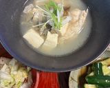 鯛のあらで作る　激安レシピ　あら汁作り方5写真