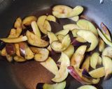 ナスと挽肉の味噌炒め作り方3写真