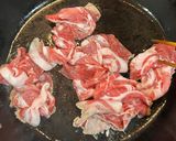 チンゲン菜と豚肉の塩だれ炒め作り方2写真