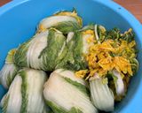 キムジャン　キムチ　冬期　保存食作り方10写真