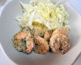 エビのサクプリ磯辺揚げ焼き作り方4写真