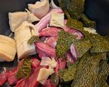 鮪のあらと、とろろめ煮作り方3写真
