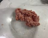 えび・豚ひき肉・ごぼうのまとめ焼き作り方3写真