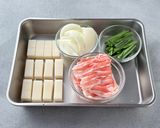 お餅消費に！トッポギ風もち豚キムチ作り方1写真