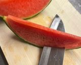 スイカカット⭐︎子供も食べやすい作り方4写真