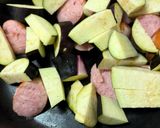 なすとウィンナーのトマト煮🍅作り方2写真